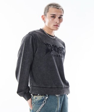 WEGO 【ユニセックス着用ITEM】コンパクトフィットロゴプルオーバー ブラックその他