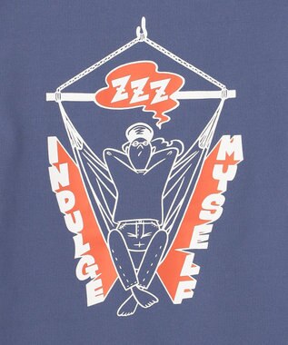 SHARE PARK LADIES 【KIDS】UVカット アートコラボロングTシャツ〈Hammock〉 ネイビー