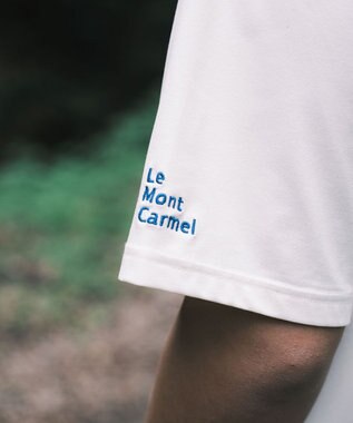 SHARE PARK MENS 【UVカット・吸水速乾・ストレッチ・軽量 】コラボフォトプリントTシャツ（L・XLサイズ） ホワイト系