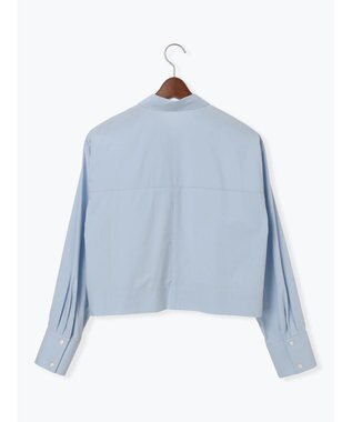 Te chichi フリルクロップトシャツ サックスブルー