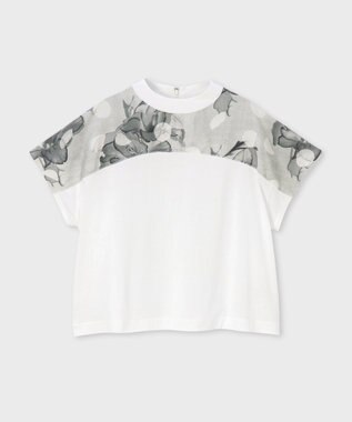 Paul Smith Polka Petal コンビネーション 半袖Tシャツ ホワイト