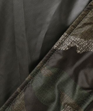 JOSEPH ABBOUD MOUNTAIN 【ECOファー/撥水/9ポケット】カモフラージュ ダウン コート カーキ系6