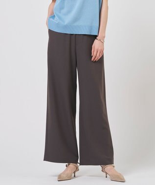 J.PRESS LADIES RELAXION トロ ワイド イージー パンツ