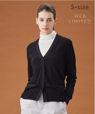 BEIGE， 【WEB限定・S-size】KINABALU / ニットカーディガン Black