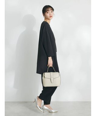 CRAFT STANDARD BOUTIQUE ジョーゼットロングジレ Black