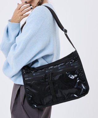 LeSportsac DELUXE EVERYDAY BAG/ブラックシャイン ブラックシャイン