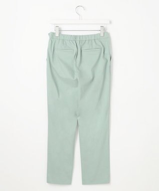 J.PRESS LADIES 【セットアップ対応・洗える】セルロースリネンストレッチ テーパード パンツ ミント系
