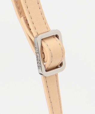 Y'SACCS Polka Dots　タックラウンドポシェット グレージュ