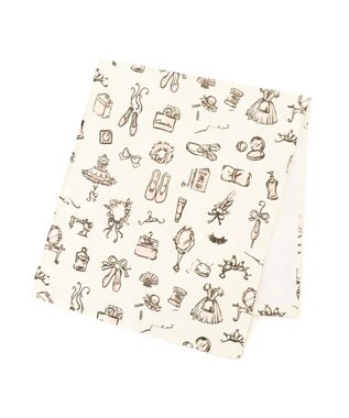 Chacott バレリーナフェイスタオル オフホワイト