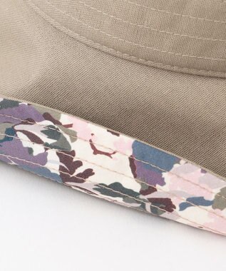 J.PRESS LADIES 【洗える・畳める】 LIBERTY リネン ハット ベージュ系