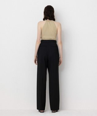 NAVE 【Nave・セットアップ可】ウールポリエステルツイルパンツ ブラック系