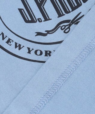 J.PRESS KIDS 【100-130cm】ビックロゴリンガー 半袖Ｔシャツ サックスブルー
