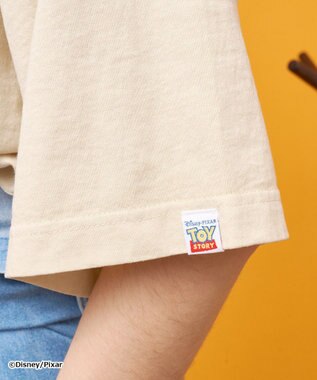 AMERICAN HOLIC 【TOY STORY】ヴィンテージ加工グラフィックTシャツ Beige