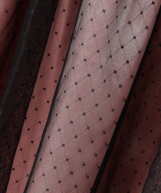 組曲 KIDS 【150-160㎝】チュールドット ドレス ピンク系5