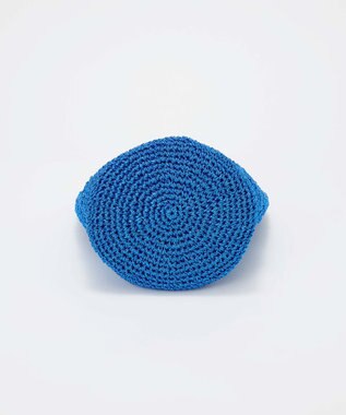 TOPKAPI 【TREASURE TOPKAPI】メタリック ラウンド ミニ ショルダーバッグ ブルー