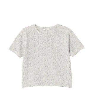 earth music&ecology アイレットミニ裏毛Tシャツ Off White