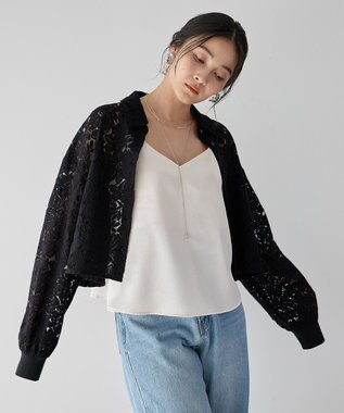 YECCA VECCA [2SET]キャミレイヤードレースシャツ