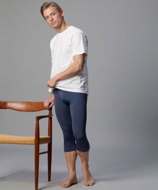 WACOAL MEN ボクサーパンツ さるまた ひざ下丈 吸汗性(本体) 通気性(本体) 抗菌防臭性(本体) 前開き 下着 ボトムス メンズ GT6236 /ブロス バイ ワコールメン コン