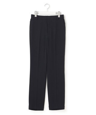 23区 L 【セットアップ対応/洗える】合繊 セットアップ テーパードパンツ ネイビー系
