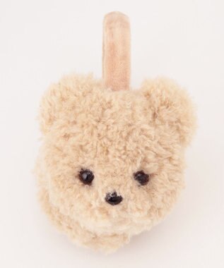 ANY KIDS アニマル ふわふわ イヤーマフ クマ