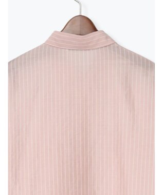 Te chichi シアーストライプシャツ ピンク