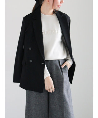 Te chichi ウール混ジャージーテーラードジャケット