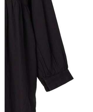 CRAFT STANDARD BOUTIQUE ２ＷＡＹインドコットン刺繍ワンピース Black