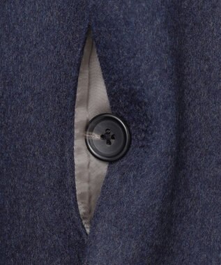 GOTAIRIKU GOLD LABEL/WEB&一部店舗限定【COLOMBO】ピュアカシミヤ チェスターコート ダルブルー系