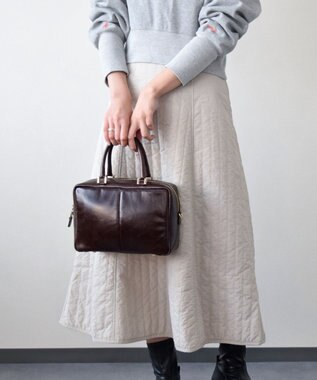 INTER-CHAUSSURES 【CHRISTIAN VILLA】センターシームハンドバッグ