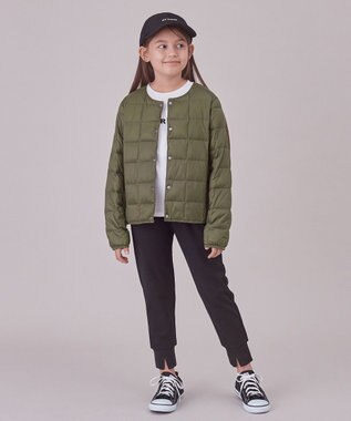 UNFILO 【110-150cm】最愛ジョグパン(UNISEX) ブラック