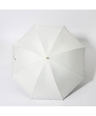 UNBILLION cache nez / グレースフラワー刺繍ショートパラソル ホワイト