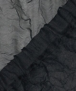 23区 S 【GOLD LABEL】シアーリンクル ブラウス ブラック系