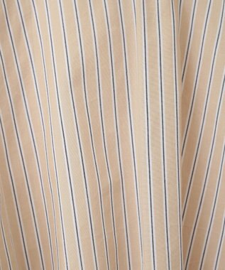 CRAFT STANDARD BOUTIQUE バックフリルシャツ Stripe Beige