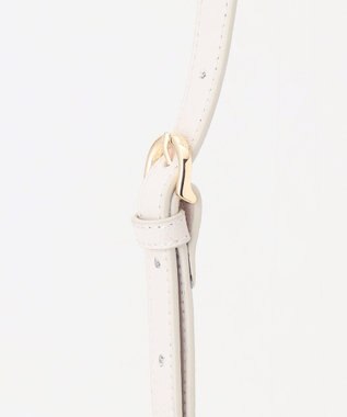 TOCCA HAPPY KEY LEATHERBAG レザーバッグ アイボリー系