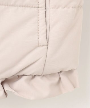 ANY KIDS ボア リバーシブル ベスト ベージュ×エクリュ