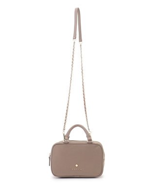 TOCCA 【撥水】WITH CLARISSE 2WAY NYLONBAG ミニボストンバッグ ベージュ系