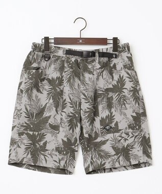 JOSEPH ABBOUD MOUNTAIN 【UNISEX】軽量/ECO撥水 3Dエンボスリーフショーツ ライトグレー系6