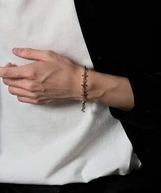 WEGO Mモチーフチェーンブレス ゴールド