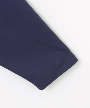 ANY 【洗濯機可】ジョーゼット裏起毛Vネックプルオーバー ネイビー