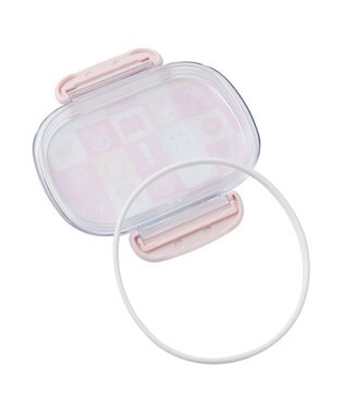 MIKI HOUSE HOT BISCUITS パズルブロックシリーズ ランチグッズギフトセット【BOX付き】 ピンク