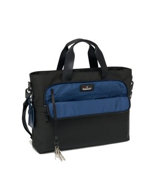 TUMI ALPHA イースト・ウエスト・トート ブラック/ネイビー