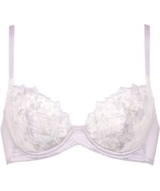 Wing 【エアリーソフトブラ】　ふんわりエアリーな着用感　脇から背中すっきり　ウイング／ワコール　KB2202 パープル