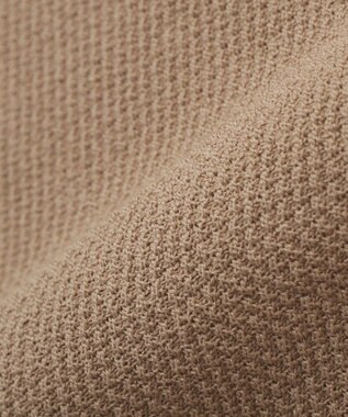 YECCA VECCA 配色ワイドポロニット Beige
