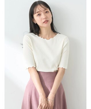 earth music&ecology メロ－リブプルオーバー