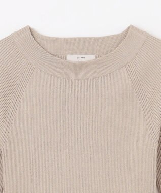 ANY ラメリブニット ベージュ