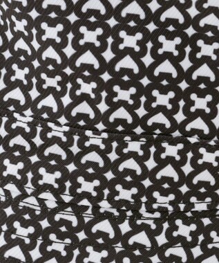 23区GOLF 【UNISEX】リバーシブルモノグラムバケットハット ブラック系5