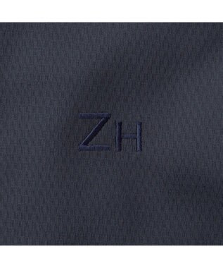 ZERO HALLIBURTON ゼロハリバートン ZERO HALLIBURTON　台襟付きカラットポロ　82211 ネイビー