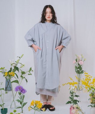 POLS CLIONE シャツワンピース