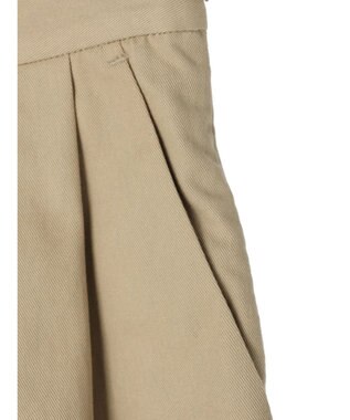 earth music&ecology フリルキュロットパンツ Camel