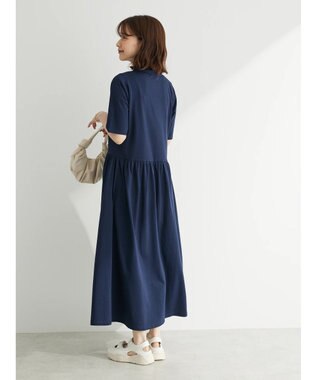 Green Parks ・ＳＵＧＡＲ　ＳＰＯＯＮ　ポロカットワンピース Navy